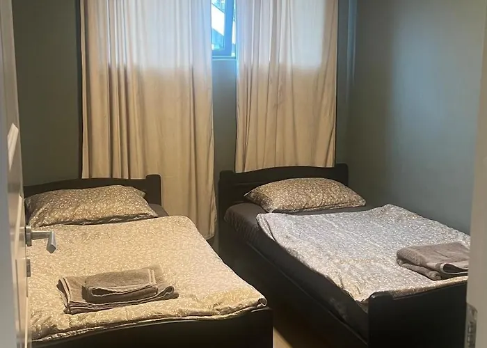 Moderne Med Panorama Utsikt